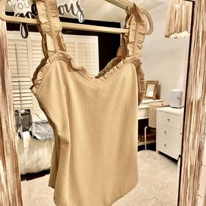 Ruffled heart shaped bodysuit